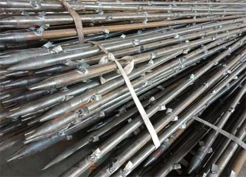 界首管棚钢花管加工